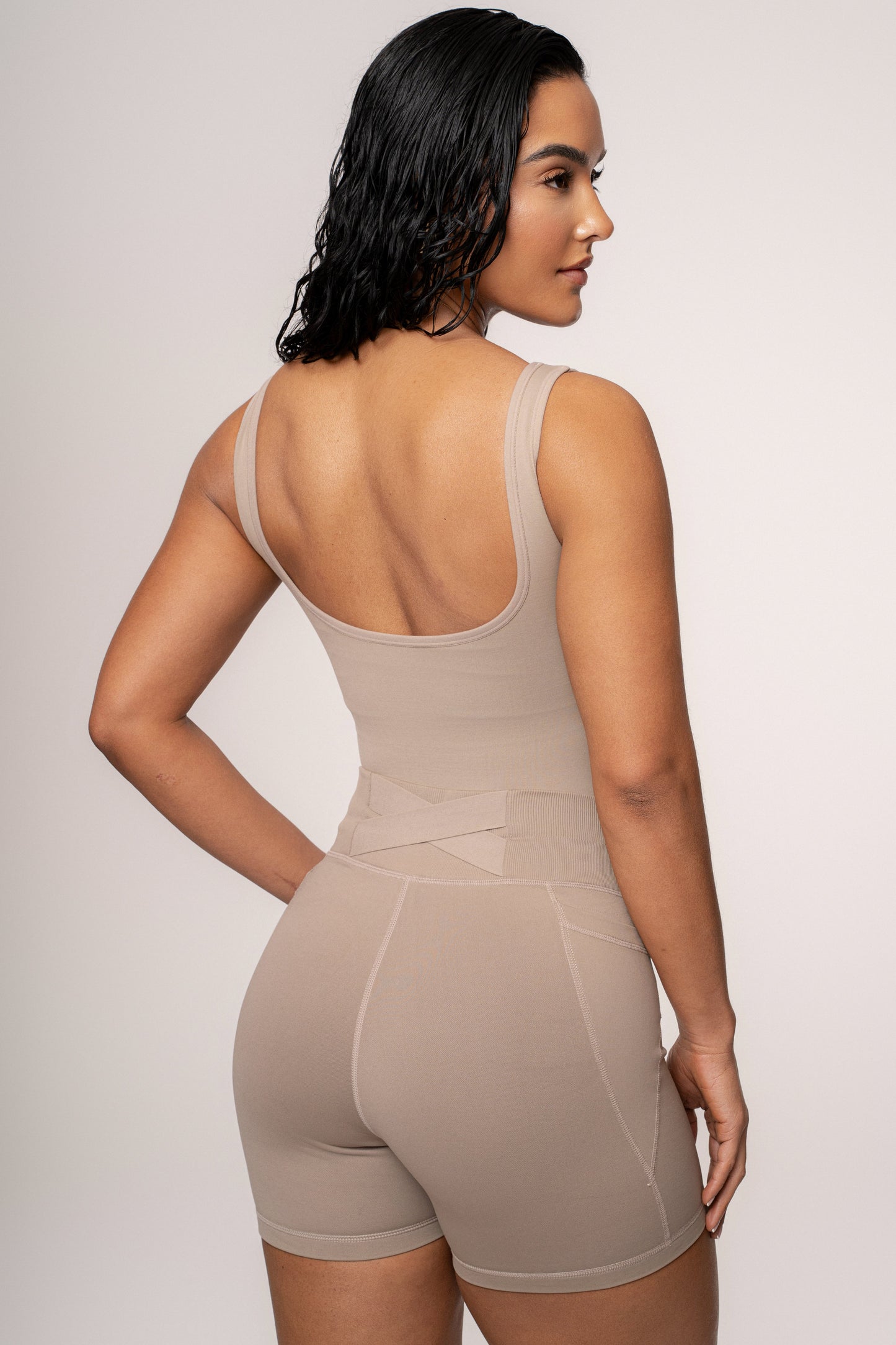 Beige Revive Bodysuit